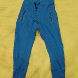 Molo Teal Kids Joggers with Zipper Pockets